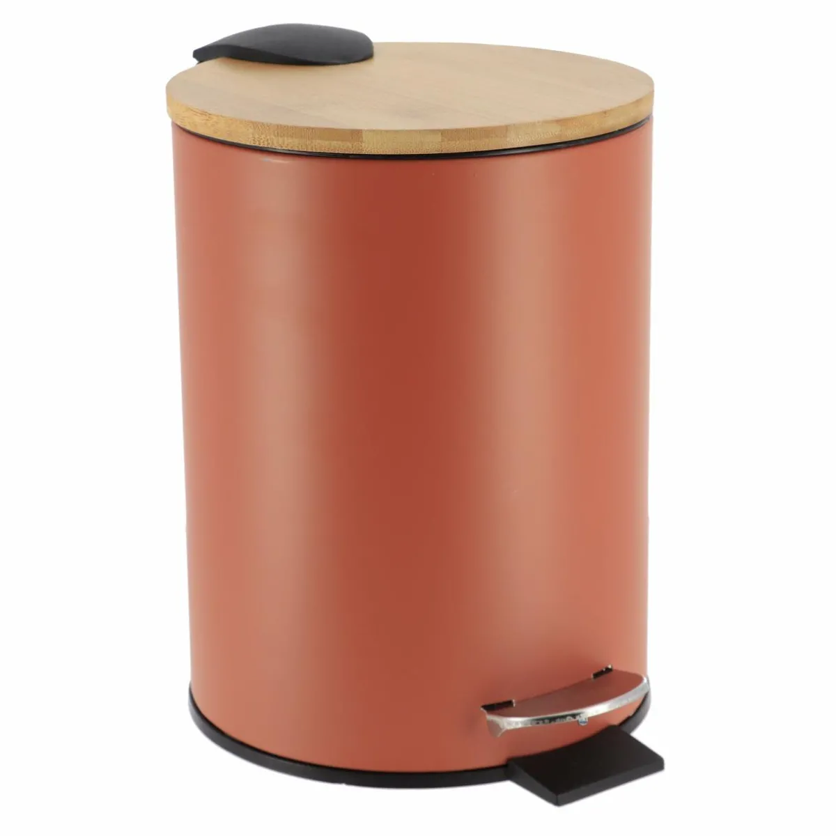 TENDANCE Poubelle à pédale avec frein de chute Timeless Terracotta Clearance