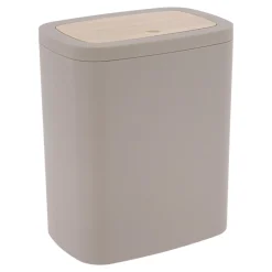TENDANCE Poubelle salle de bain 5L Cosy Beige Best