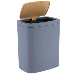 TENDANCE Poubelle salle de bain 5L Cosy Gris