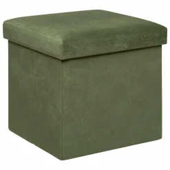 ATMOSPHERA Pouf de rangement (H38 cm) Lilou Vert kaki Best