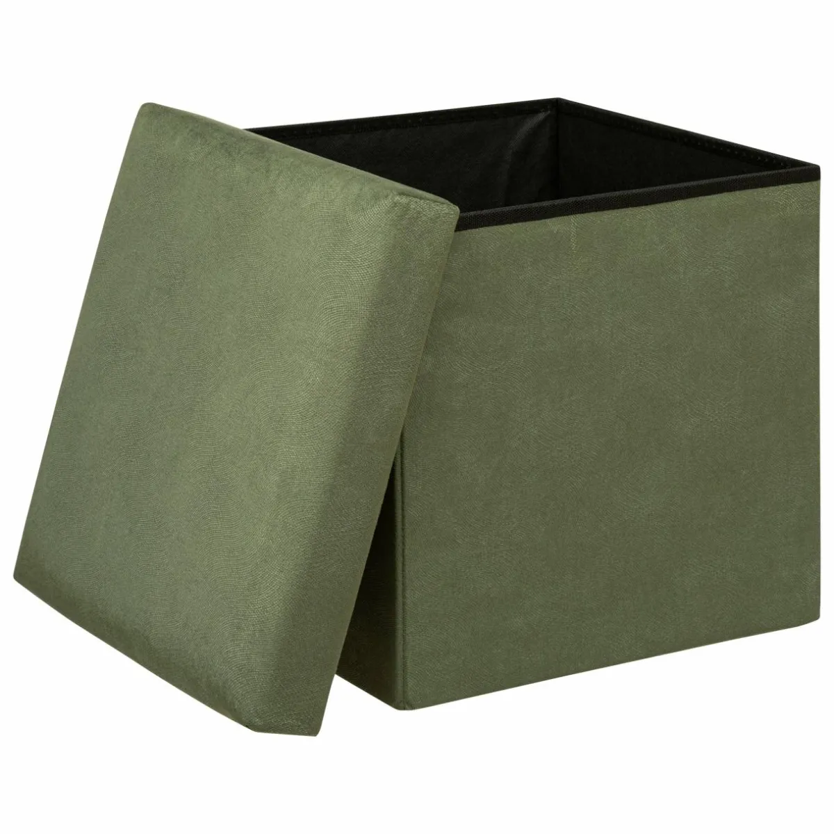 ATMOSPHERA Pouf de rangement (H38 cm) Lilou Vert kaki Best