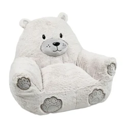 STOF Pouf ourson enfant (45 x 45 cm) Jules Beige Discount