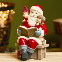 KAEMINGK Père Noël décoratif (H18 cm) Conte de Noël Multicolore Best
