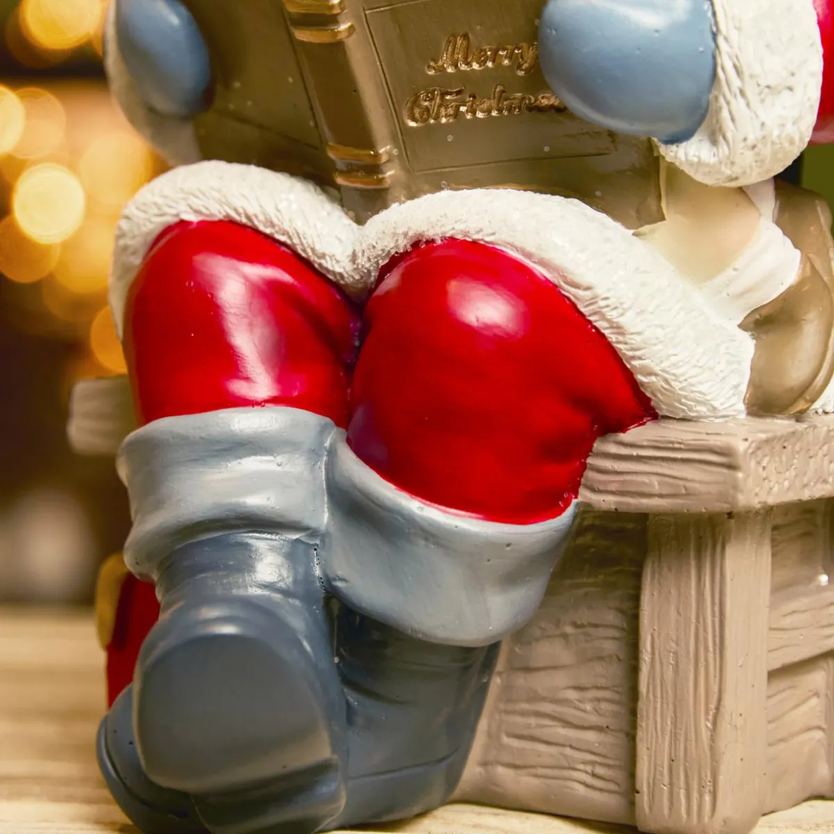 KAEMINGK Père Noël décoratif (H18 cm) Conte de Noël Multicolore Best
