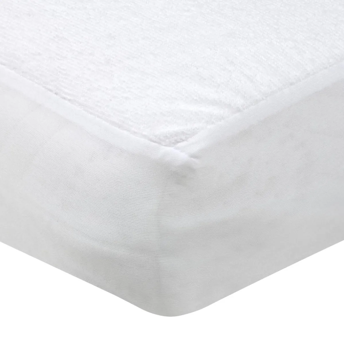 STOF Protège-matelas alèse éponge imperméable (180 x 200 cm) Sonia Blanc Hot