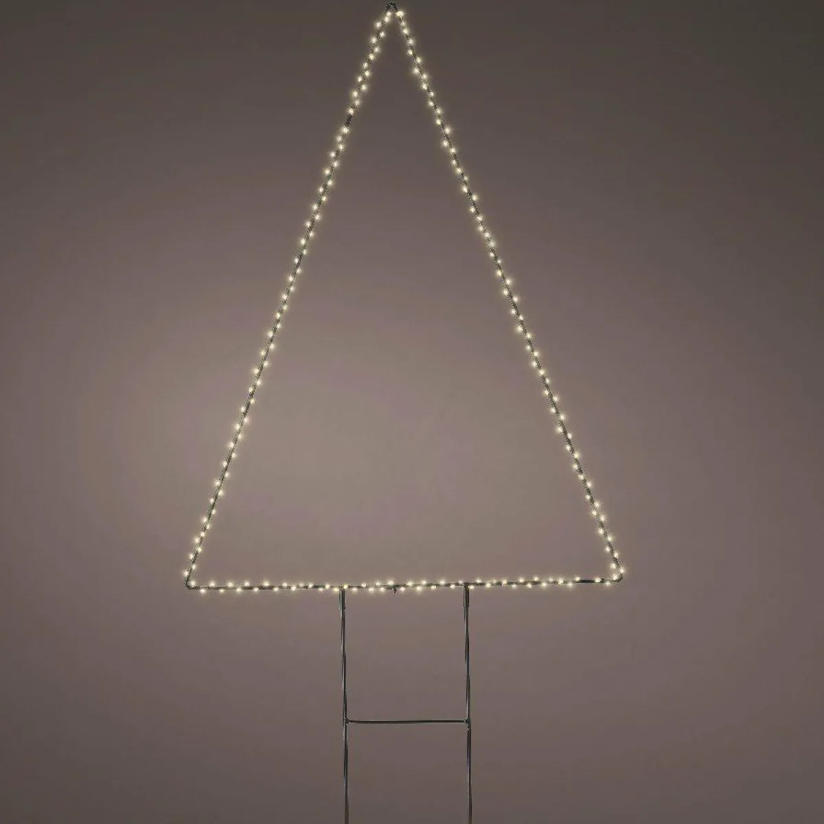 KAEMINGK Pyramide lumineuse 180 LED (H77 cm) Sapin Blanc chaud