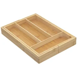 ATMOSPHERA Range-couverts Bambou extensible Bois Discount