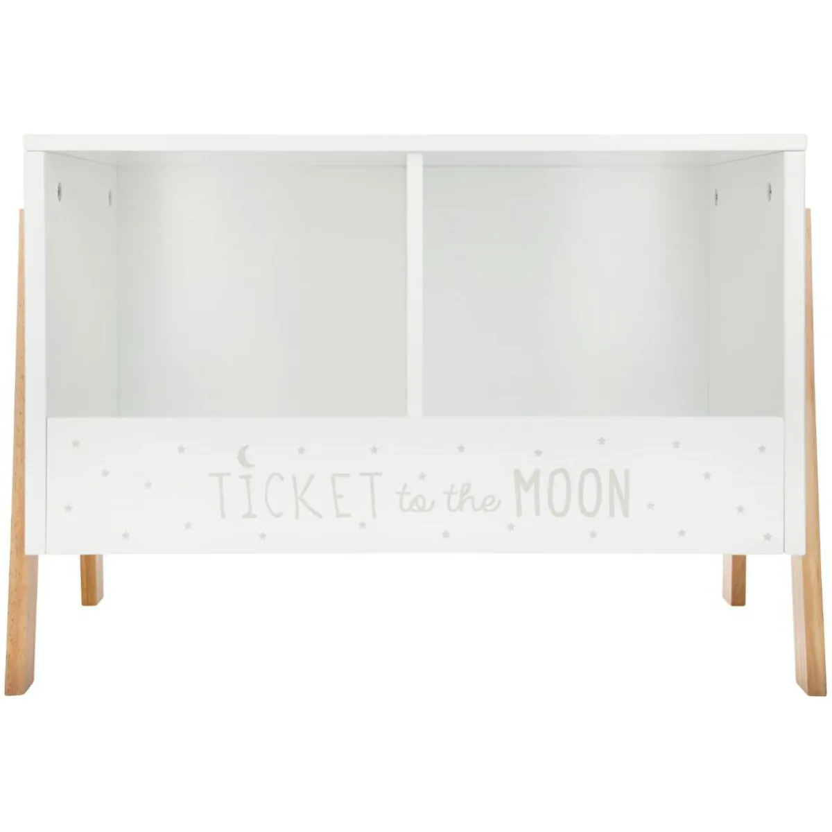 ATMOSPHERA Rangement enfant casier double (H40 cm) Ecriture Blanc Online