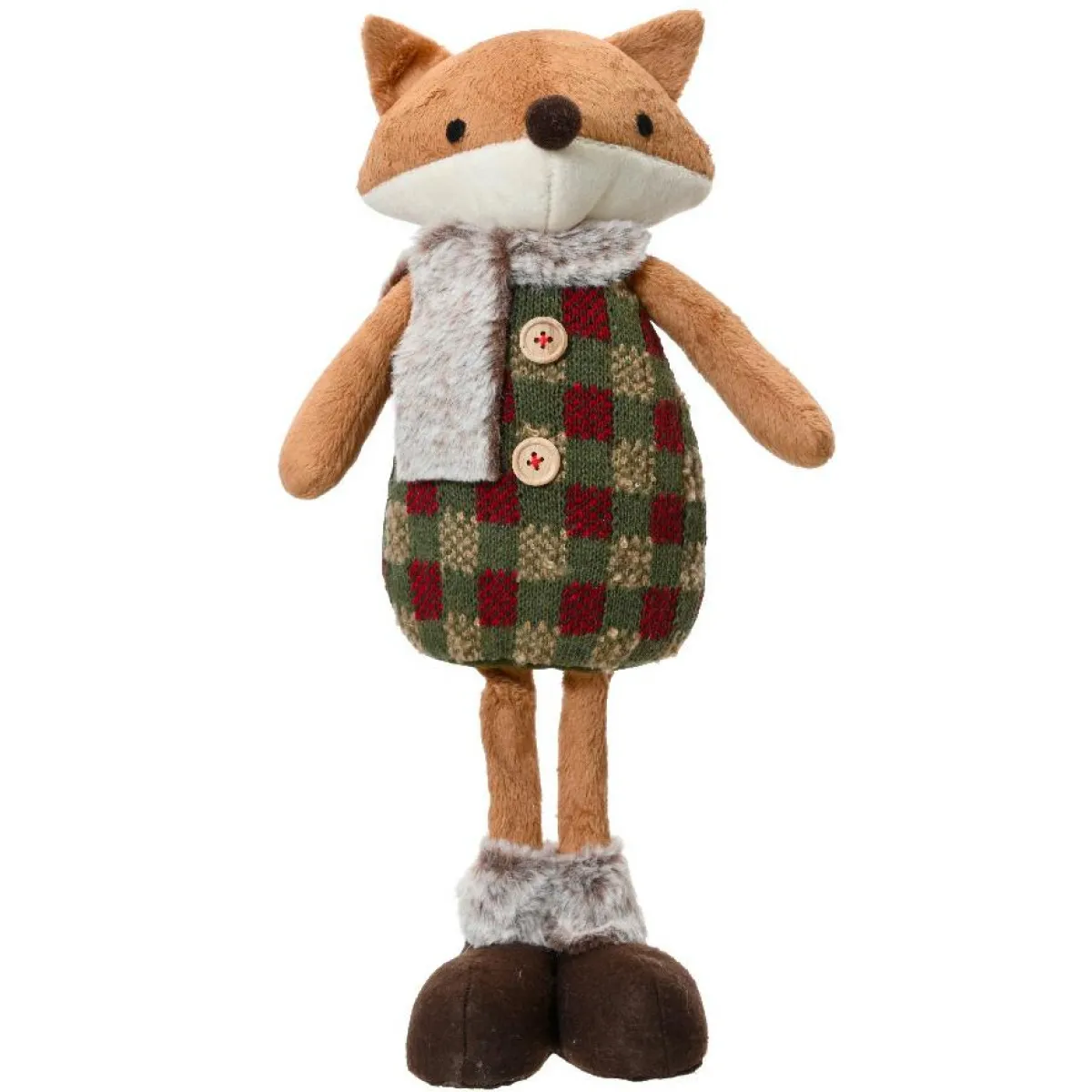 KAEMINGK Renard décoratif (H40 cm) Douceur Petit rusé Marron Best