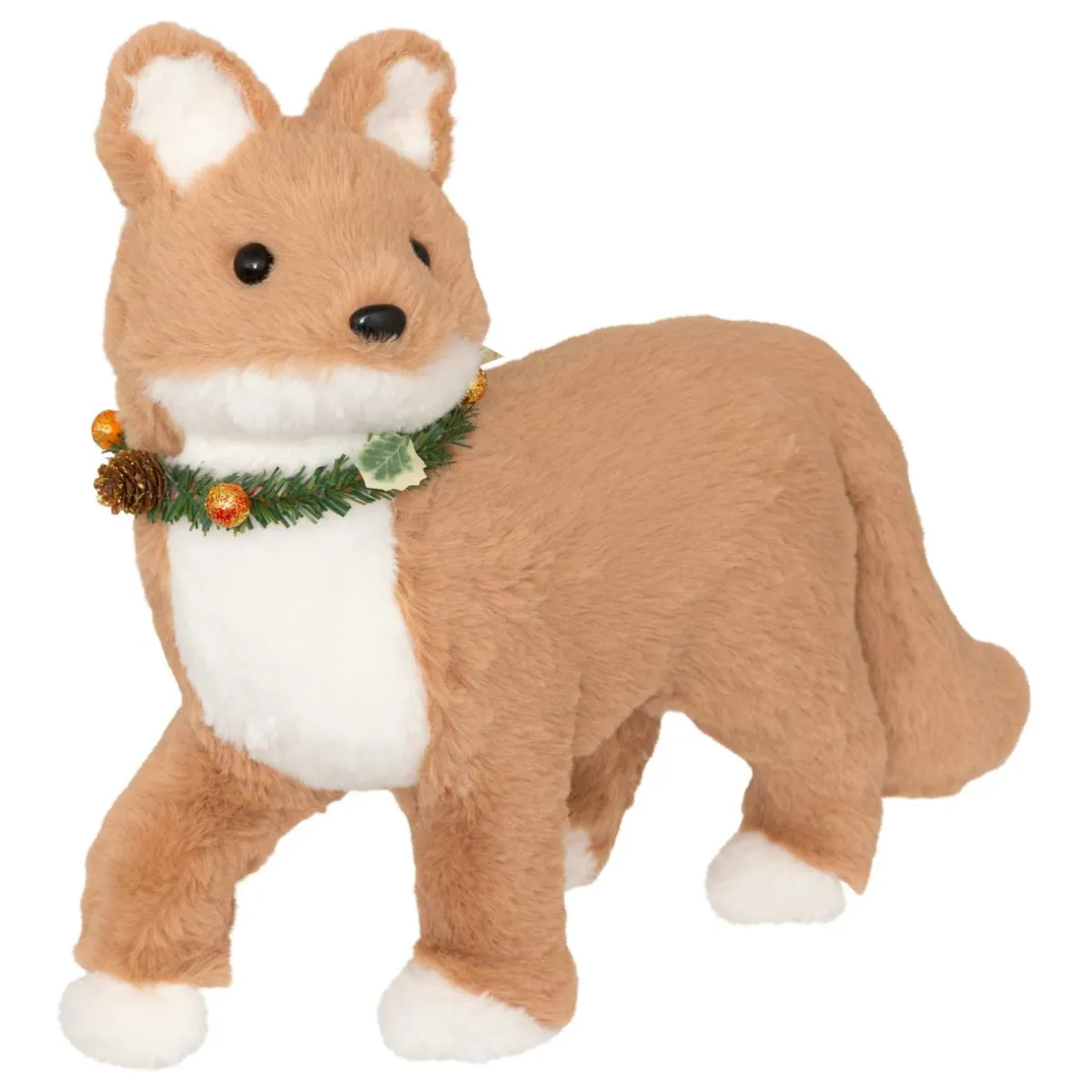 JJA Renard de Noël (H32 cm) César Marron clair Discount