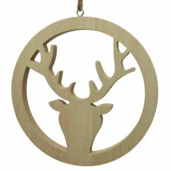 KAEMINGK Renne à suspendre (H28 cm) Paulow Naturel Clearance