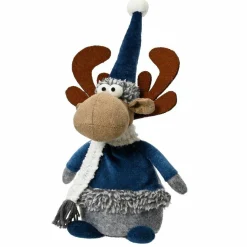 KAEMINGK Renne de Noël (H30 cm) Gaby en Bleu Online