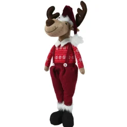 KAEMINGK Renne de Noël (H60 cm) Mister Bavarois costume Rouge Online