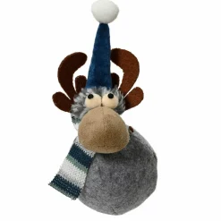 KAEMINGK Renne de Noël (H15 cm) Steve en Gris