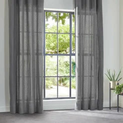 ATMOSPHERA Rideau (140 x 260 cm) Carro Gris clair Outlet
