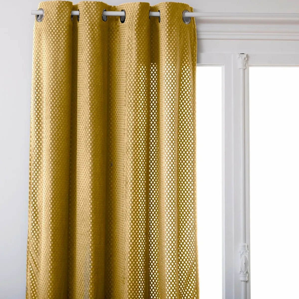 ATMOSPHERA Rideau (140 x 260 cm) Carro Jaune ocre Best