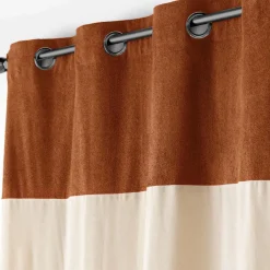 EMINZA Rideau bouclette (140 x 240 cm) Ava Camel Outlet