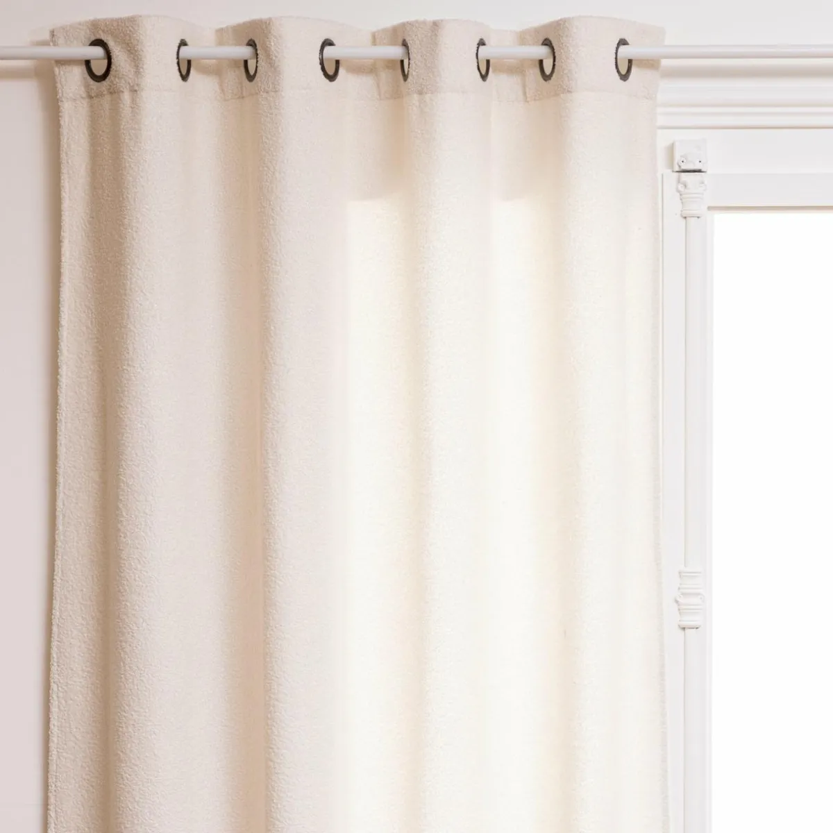ATMOSPHERA Rideau bouclette (140 x 260 cm) Jaiko Blanc Online