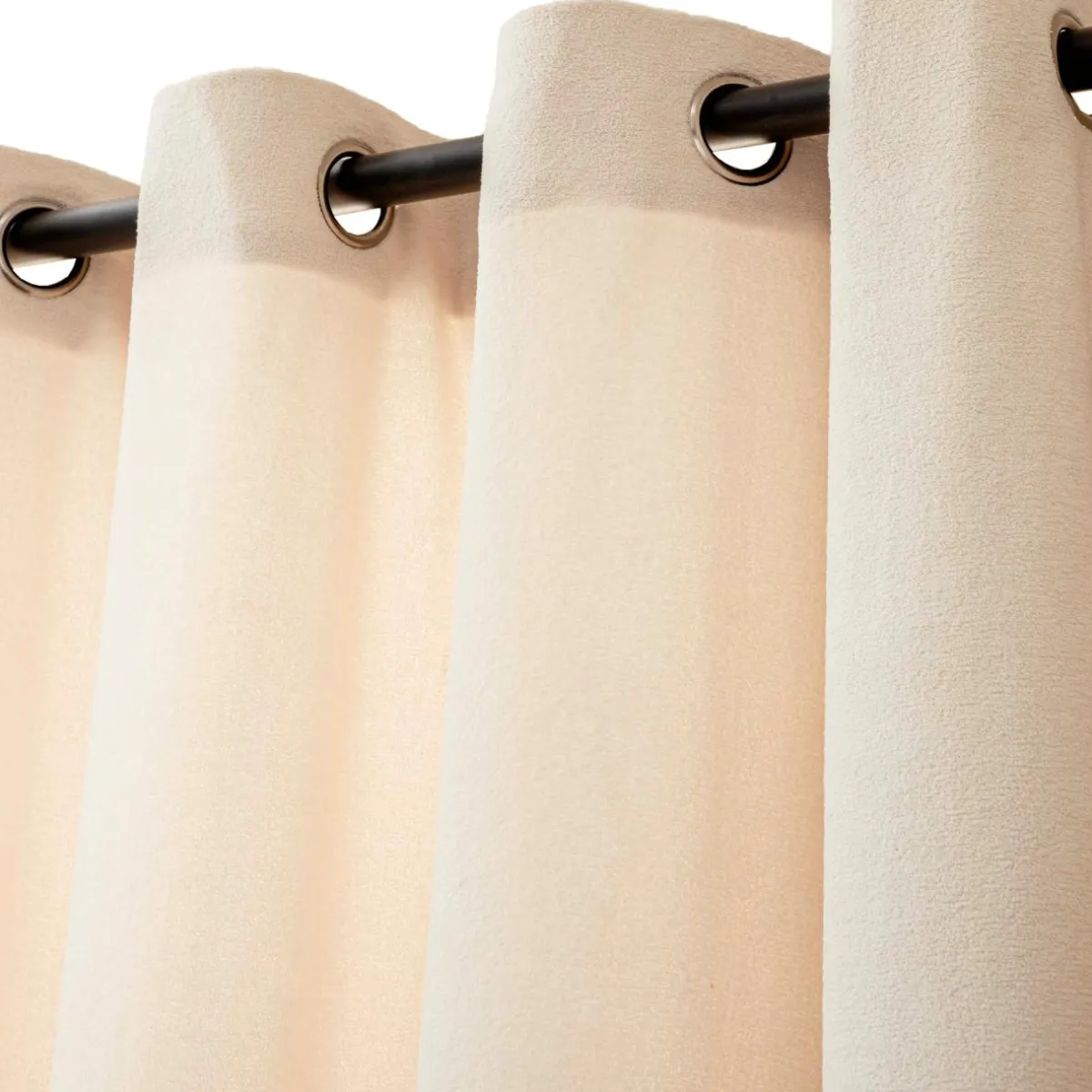 douceur d'intu017drieur Rideau bouclette (140 x 260 cm) Winona Ecru Sale