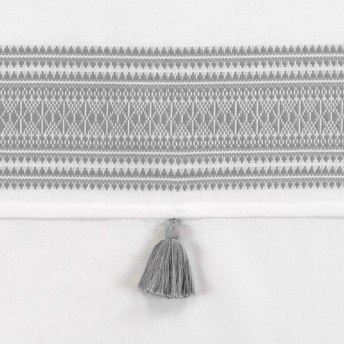 DOUCEUR D'INTERIEUR Rideau coton (140 x 240 cm) Amaya Gris New