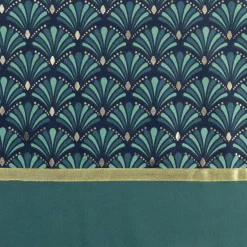 DOUCEUR D'INTERIEUR Rideau coton (140 x 240 cm) Artchic Bleu canard Clearance