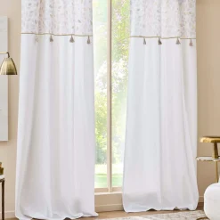 douceur d'intu017drieur Rideau coton (140 x 240 cm) Duchesse Blanc Best