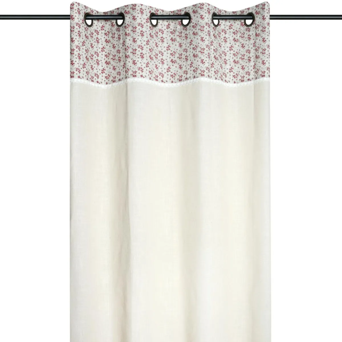 STOF Rideau coton (140 x 260 cm) Ginny Rose Discount