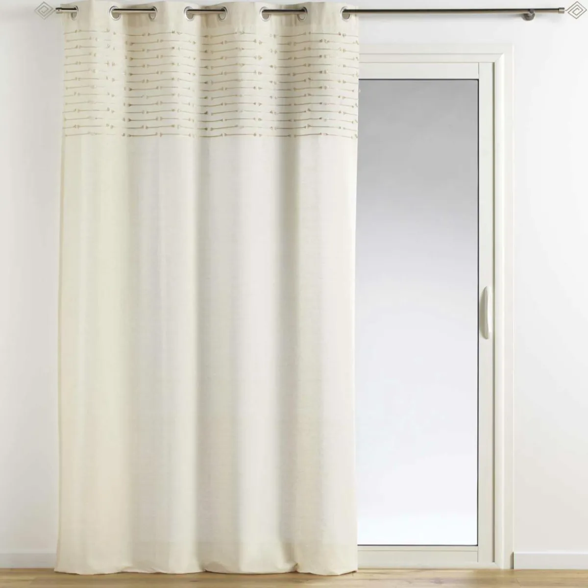 DOUCEUR D'INTERIEUR Rideau coton (140 x 240 cm) Golden Sunset Or New