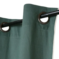 STOF Rideau coton (140 x 260 cm) Helios Vert Hot