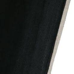STOF Rideau coton (140 x 260 cm) Helios Noir Sale