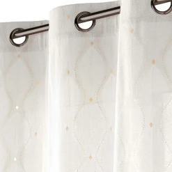 douceur d'intu017drieur Rideau coton (140 x 240 cm) Maho Blanc Best