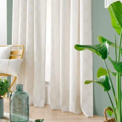 douceur d'intu017drieur Rideau coton (140 x 240 cm) Maho Blanc Best