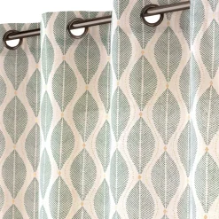 douceur d'intu017drieur Rideau coton (140 x 240 cm) Maho Vert sauge Discount