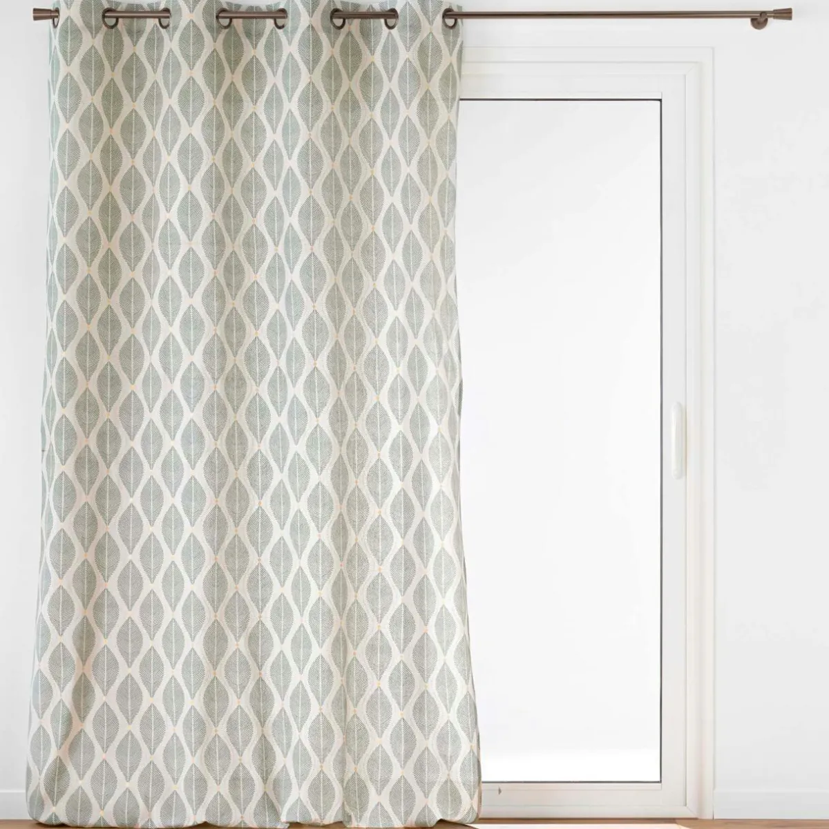 douceur d'intu017drieur Rideau coton (140 x 240 cm) Maho Vert sauge Discount