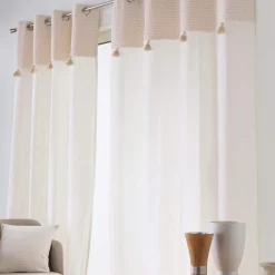 douceur d'intu017drieur Rideau coton (140 x 240 cm) Milano Beige Discount