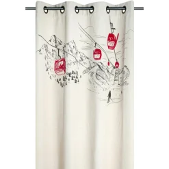 STOF Rideau coton (140 x 260 cm) Villard Ecru Sale