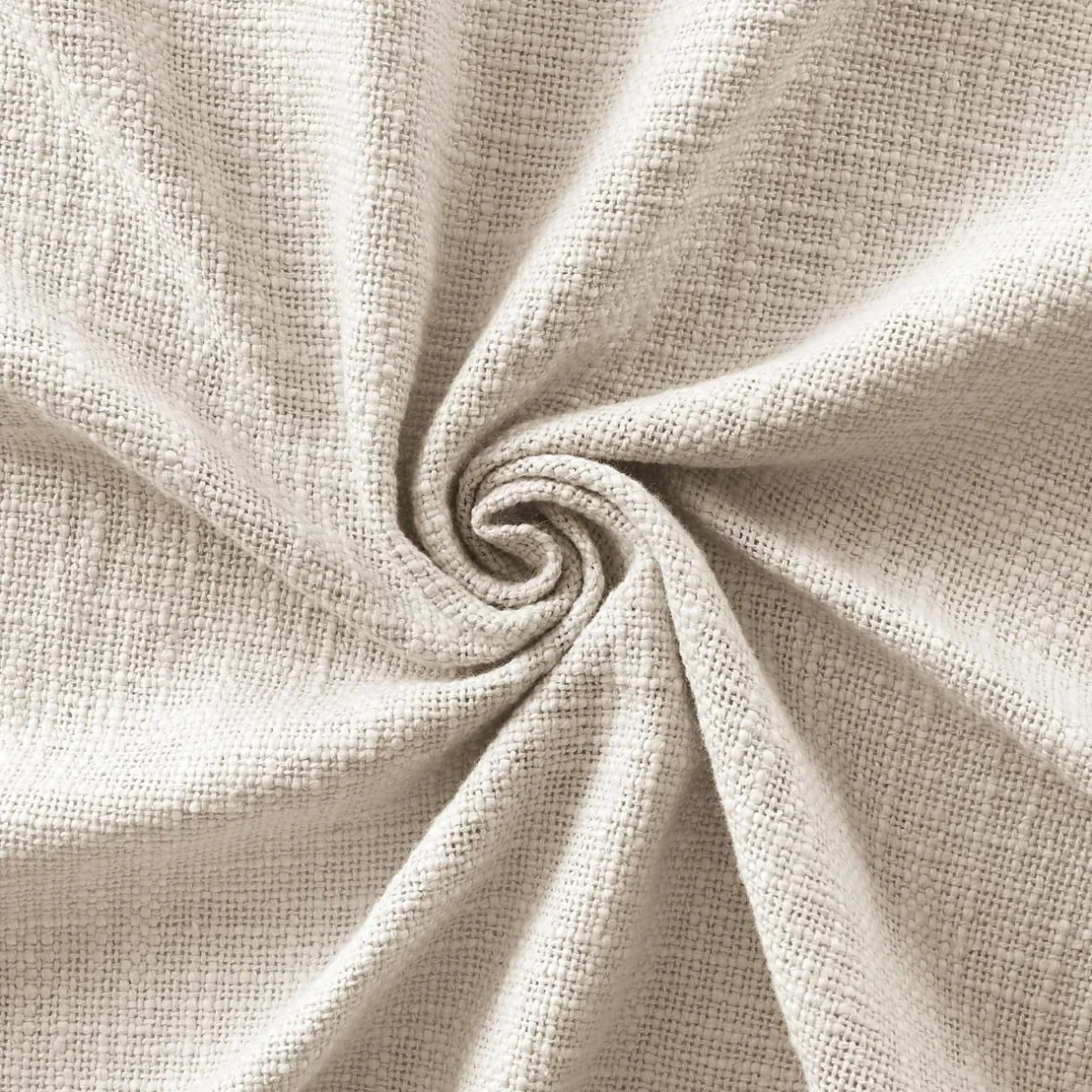 L'EFFET PAPILLON Rideau coton ajustable (140 x max 270 cm) Sixtine Beige Sale