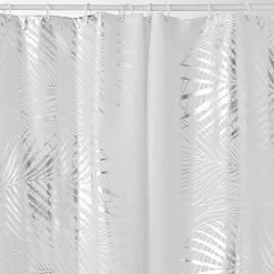 DOUCEUR D'INTERIEUR Rideau de douche (200 cm) Orbella et argent Blanc Online