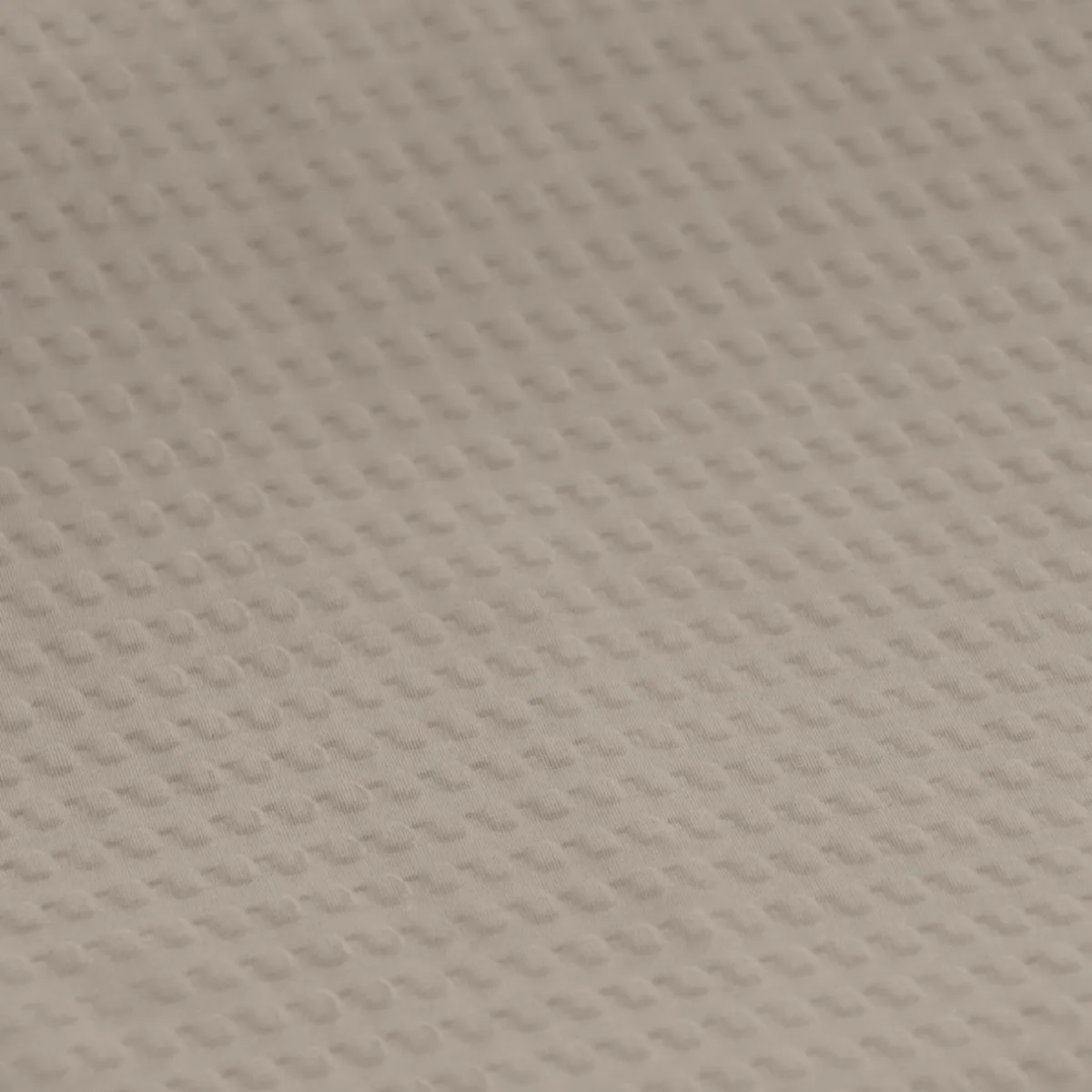 TENDANCE Rideau de douche en microfibre (180 x 200 cm) Gauffré Beige Sale