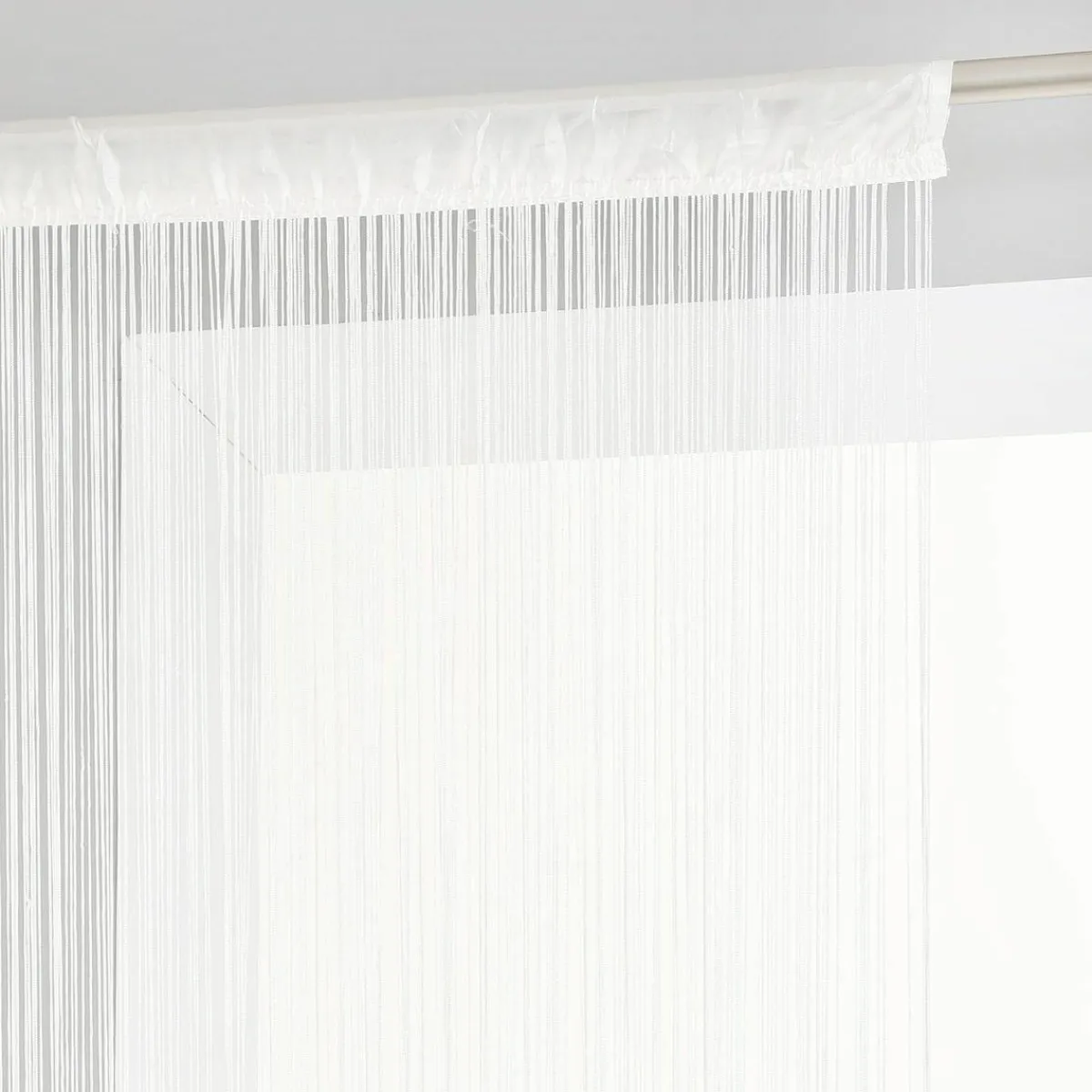 ATMOSPHERA Rideau de fil (90 x H200 cm) Uni Ivoire Hot