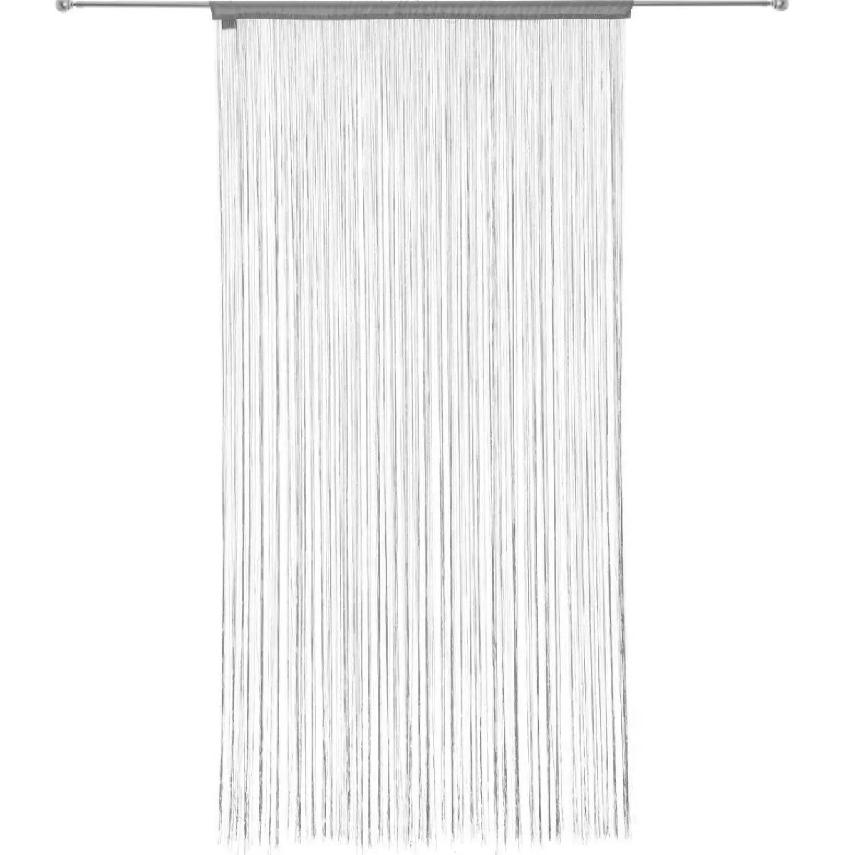 ATMOSPHERA Rideau de fil (90 x H200 cm) Uni Gris Outlet