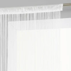 ATMOSPHERA Rideau de fil (90 x H200 cm) Uni Blanc Sale