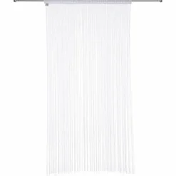 ATMOSPHERA Rideau de fil (90 x H200 cm) Uni Blanc Sale