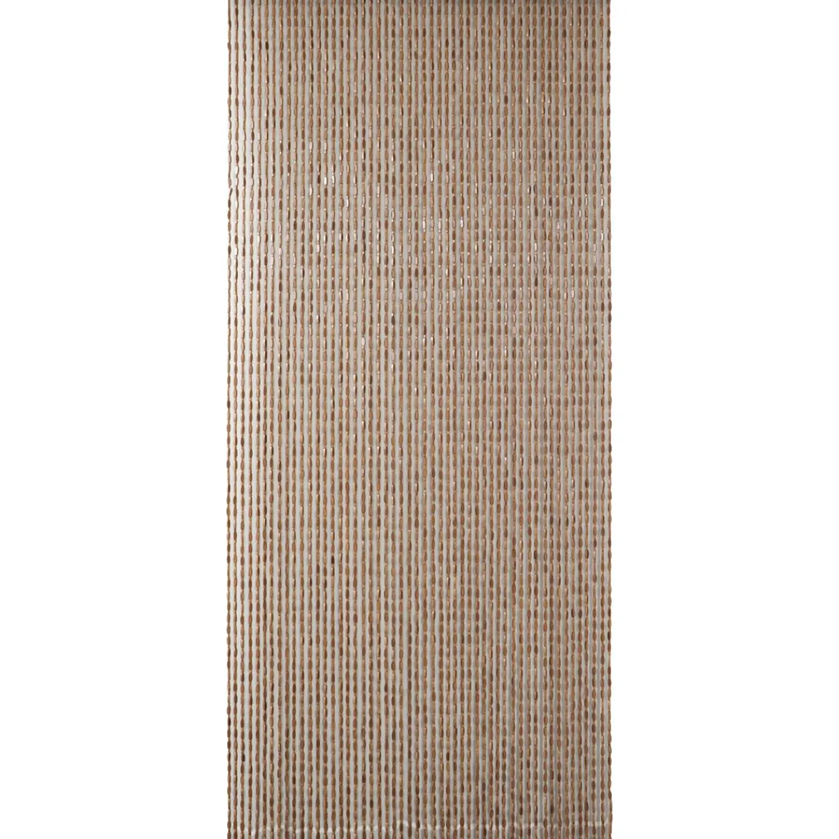 LUANCE Rideau de porte perles bois (90 x 200 cm) Perla Marron New