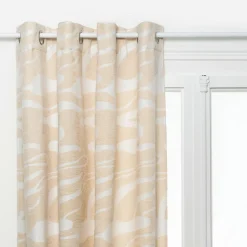 Atmosphera, cru017dateur d'intu017drieur Rideau œillets (140 x 260 cm) Madini Beige Clearance