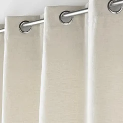 douceur d'intu017drieur Rideau œillets velours (140 x 260 cm) Verra Beige Best
