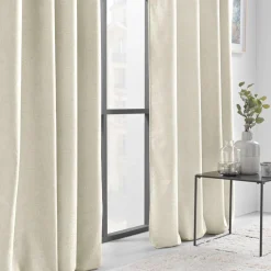douceur d'intu017drieur Rideau œillets velours (140 x 260 cm) Verra Beige Best