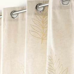 DOUCEUR D'INTERIEUR Rideau lin (140 x 240 cm) Venus Beige Hot