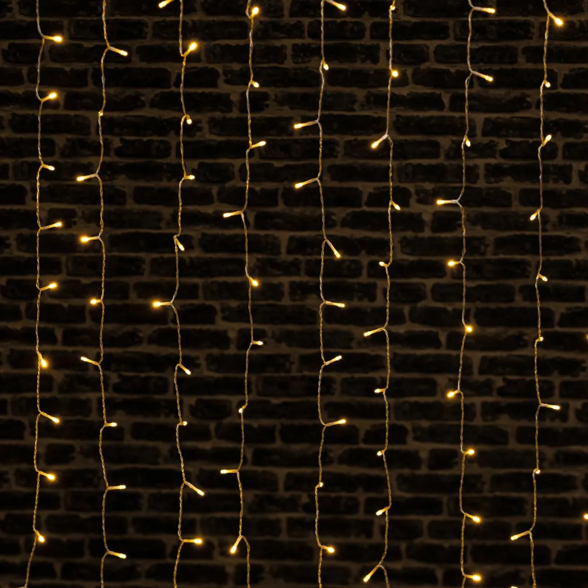 FEERIC LIGHTS Rideau lumineux H2 m L1,5 m 300 LED Blanc chaud Discount