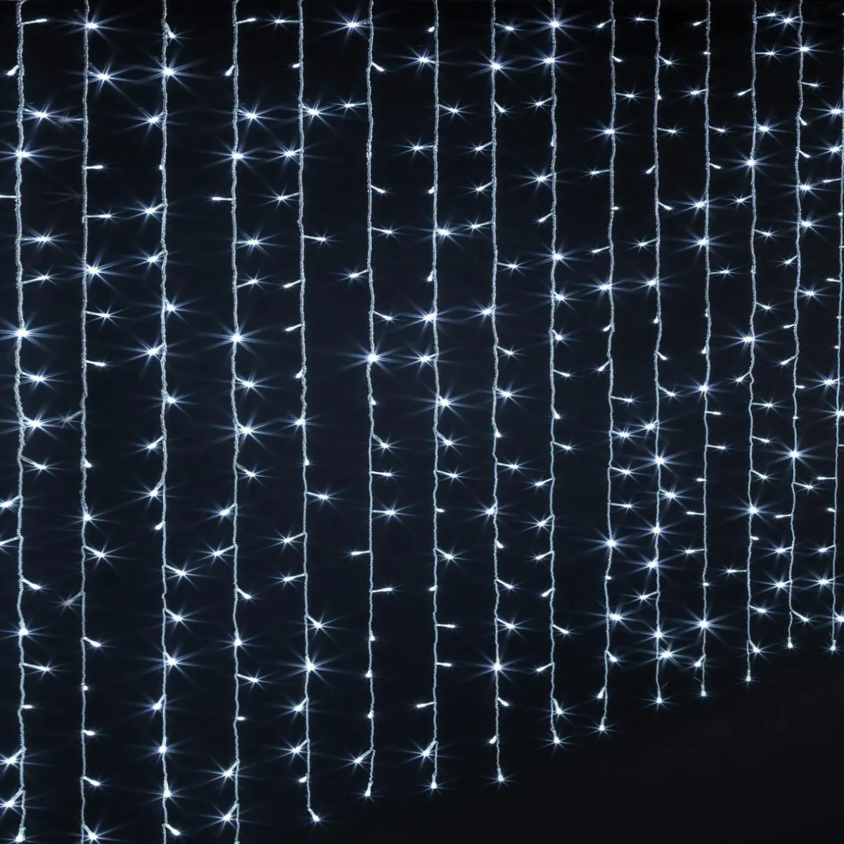 Feeric Lights & Christmas Rideau lumineux H2 m L4 m 800 LED Blanc froid